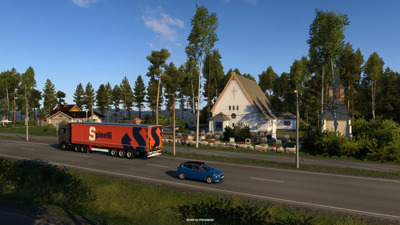 ETS2 | Nordic Horizons: Kirchen des Nordens