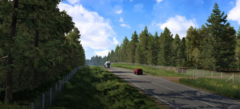 ETS2 | Nordic Horizons: Wälder im Norden Skandinaviens